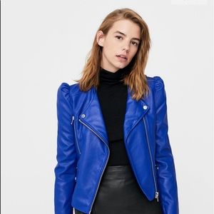 MANGO Puffed sleeves jacket (NWOT)